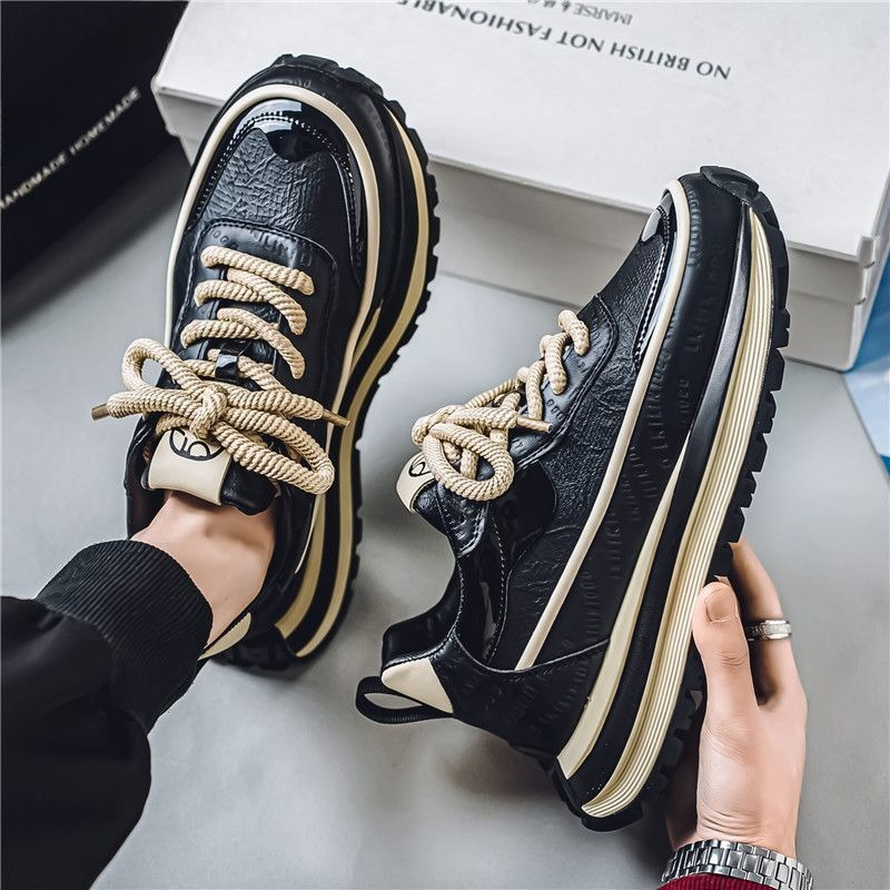 Men'S Shoes Increase Height - Men's Shoes 2026 Autumn New Breathable