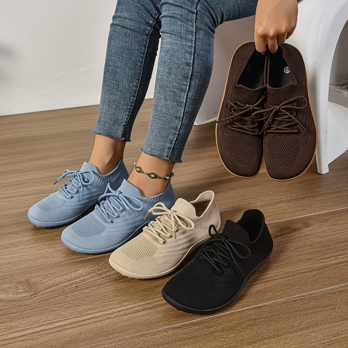 Minimalist Barefoot Shoe - Womens Wide Toe Box Shoes Minimalist