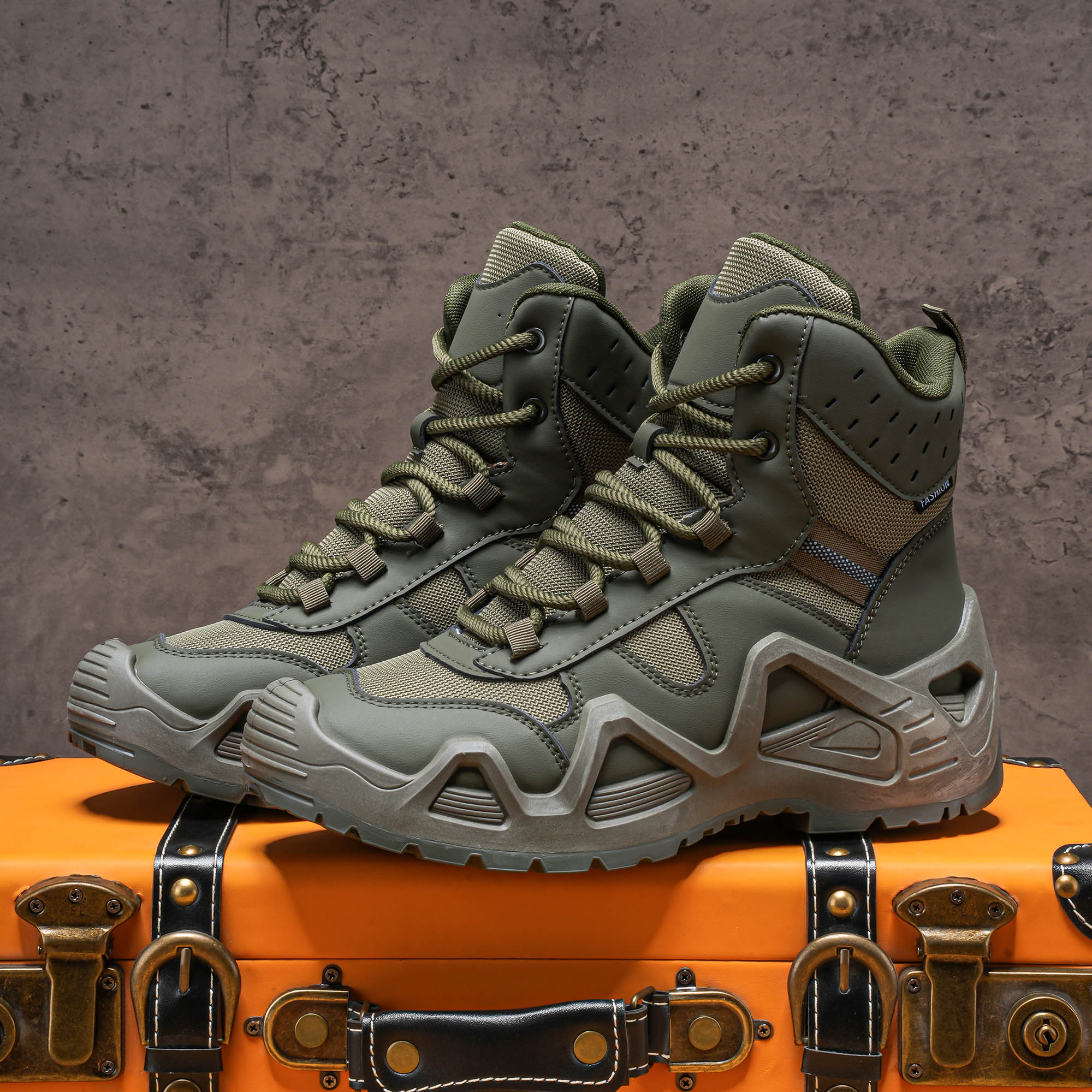 Men'S Shoes Popular - Men's high top boots, hiking boots,