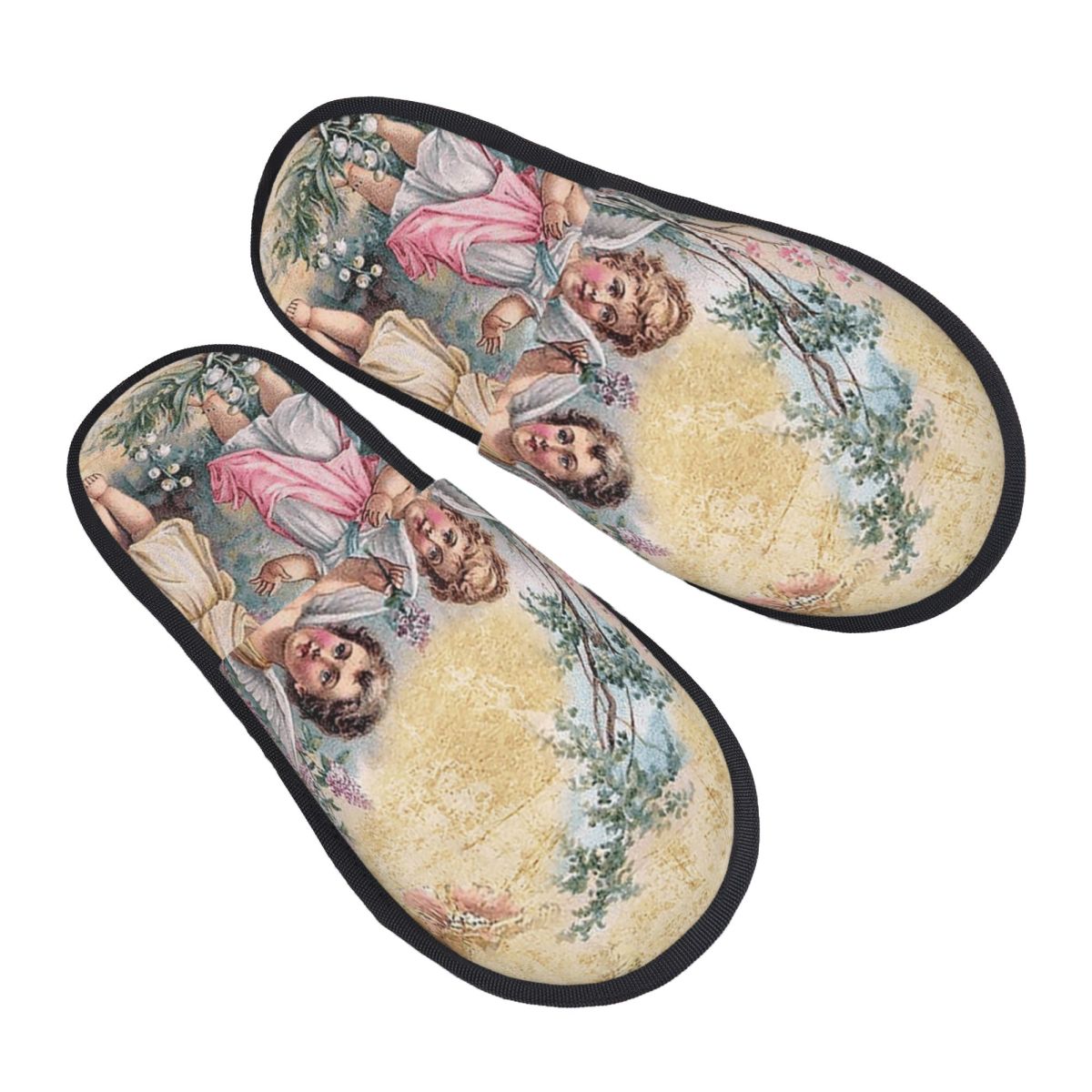 Men'S Shoes With Memory Foam - Custom Victorian Angel Soft Memory Foam
