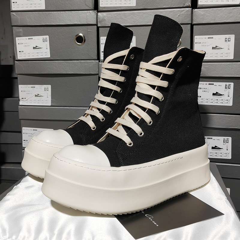 Men'S Shoes Increase Height - Black Men's and Women's Thick Soled