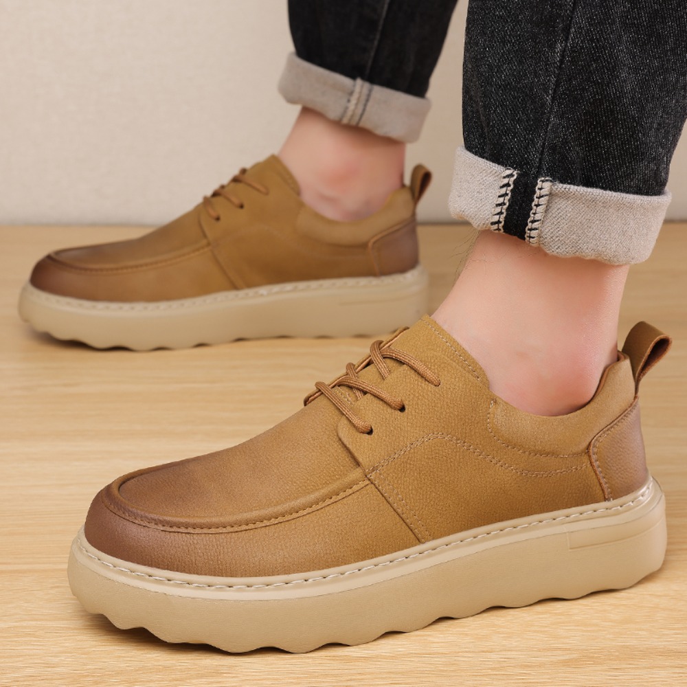2026 New Men Mixed Color Loaft - Men'S Shoes Yellow And Black ulasan dan harga