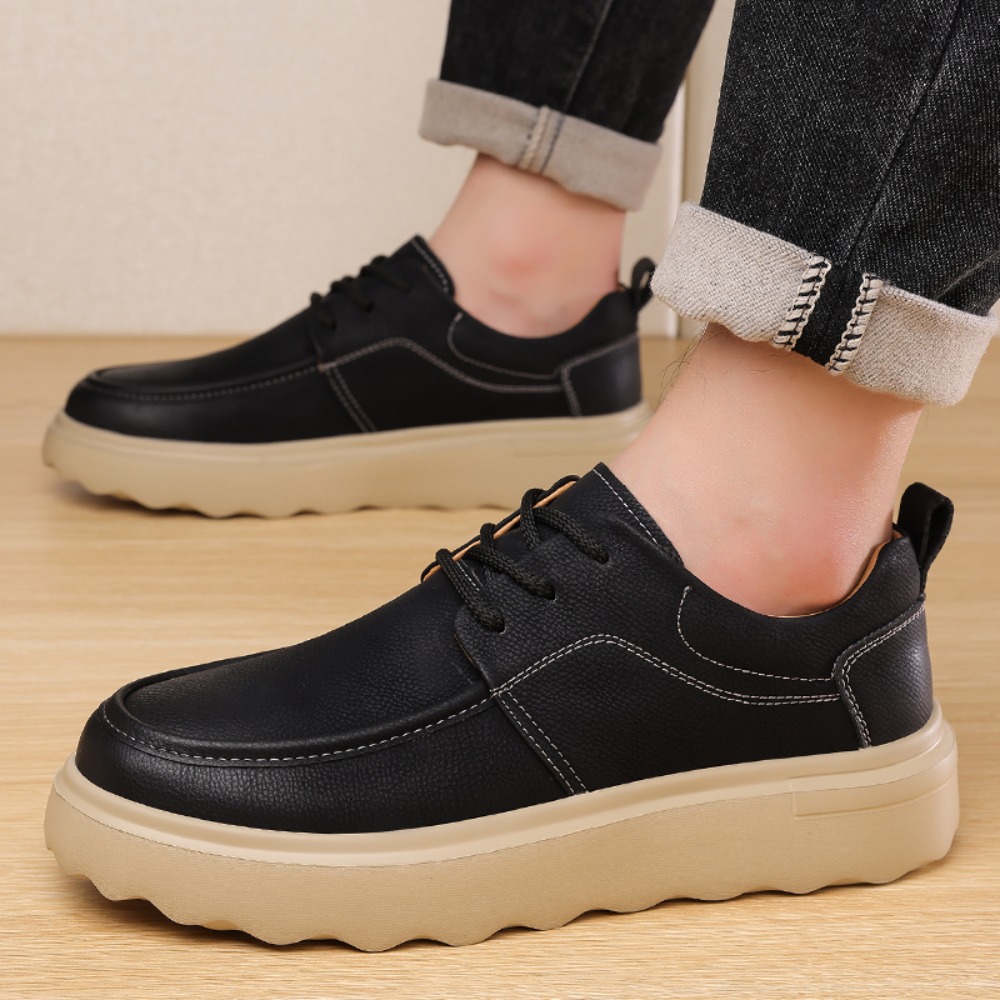 2026 New Men Mixed Color Loaft - Men'S Shoes Yellow And Black ulasan dan harga