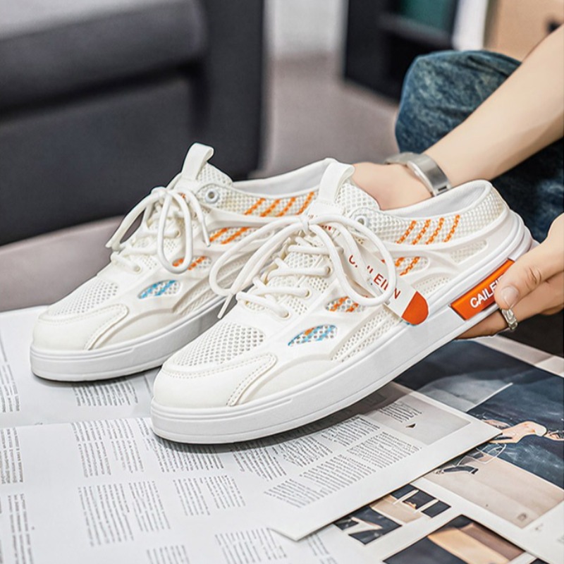 Fashion Men Summer Soft Sole H - Men'S Shoes Half Cut ulasan dan harga