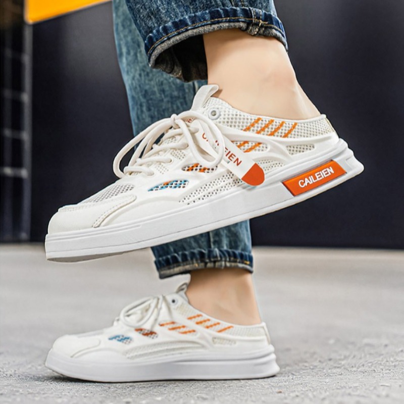 Fashion Men Summer Soft Sole H - Men'S Shoes Half Cut ulasan dan harga