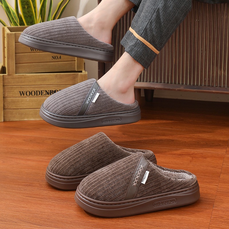 Winter Women's Slippers Home P - Men Shoes Elegant ulasan dan harga