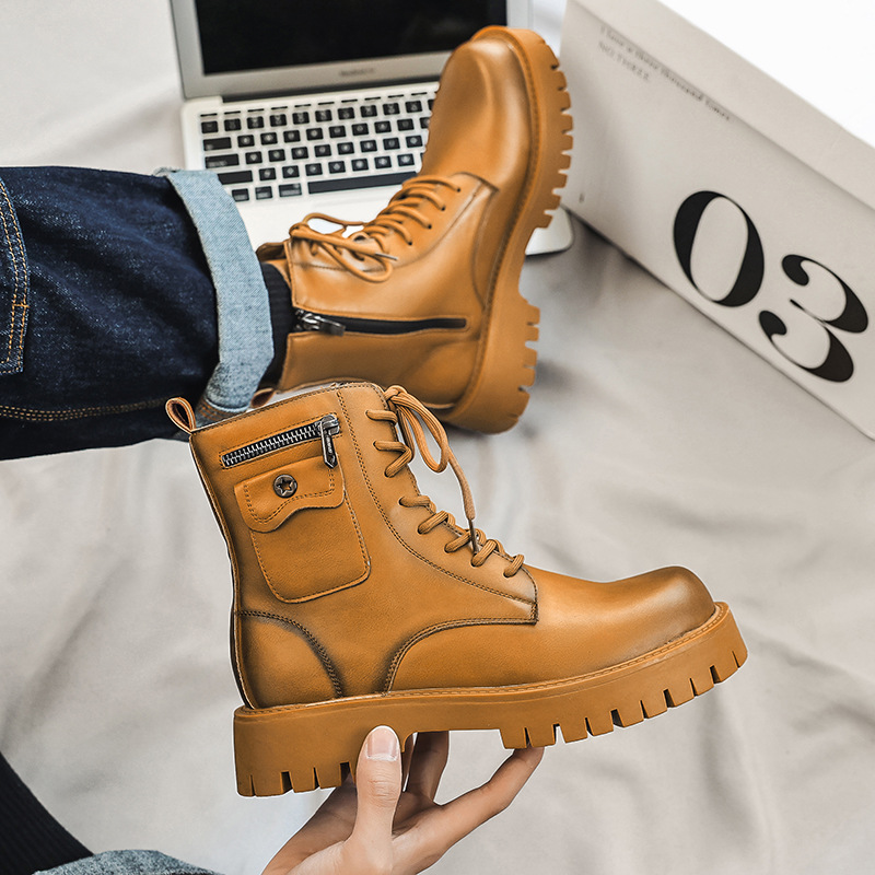 2025 Trend Men Boots Sneakers  - Men'S Shoes Popular ulasan dan harga