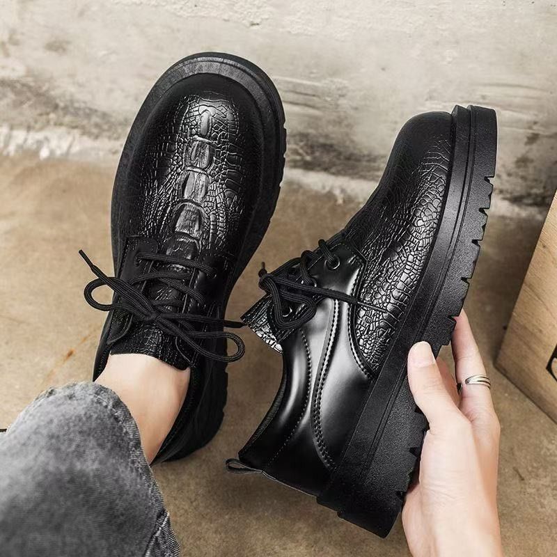 Men's British Style Loafers He - Men'S Shoes Increase Height ulasan dan harga