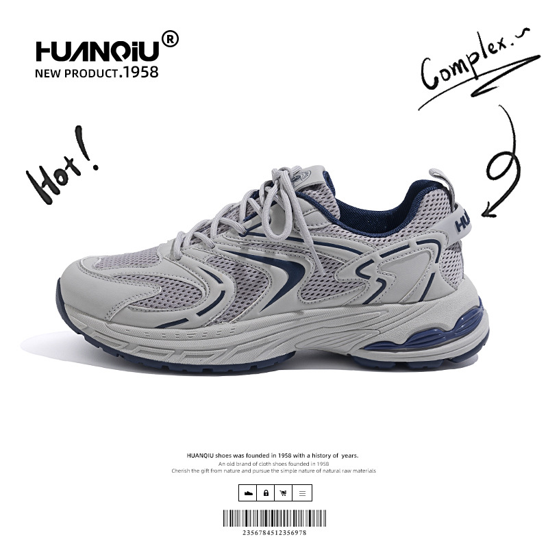 New Running Shoes Men Sneakers - Men'S Shoes Half Cut ulasan dan harga
