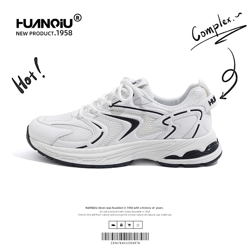 New Running Shoes Men Sneakers - Men'S Shoes Half Cut ulasan dan harga