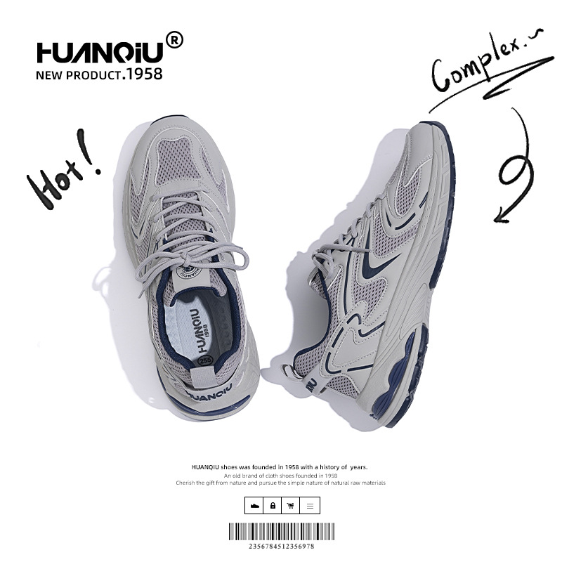 New Running Shoes Men Sneakers - Men'S Shoes Half Cut ulasan dan harga