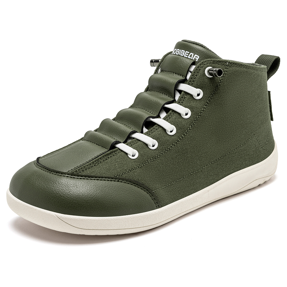 HOBIBEAR Mid-Top Canvas Boots  - Minimalist Barefoot Shoe ulasan dan harga