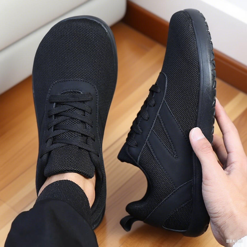Mesh Barefoot Shoes Men's Wide - Minimalist Barefoot Shoe ulasan dan harga