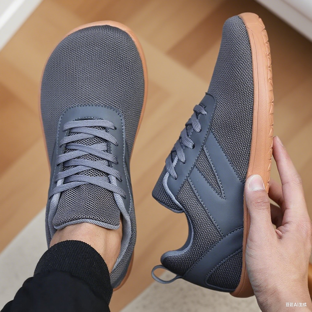 Mesh Barefoot Shoes Men's Wide - Minimalist Barefoot Shoe ulasan dan harga