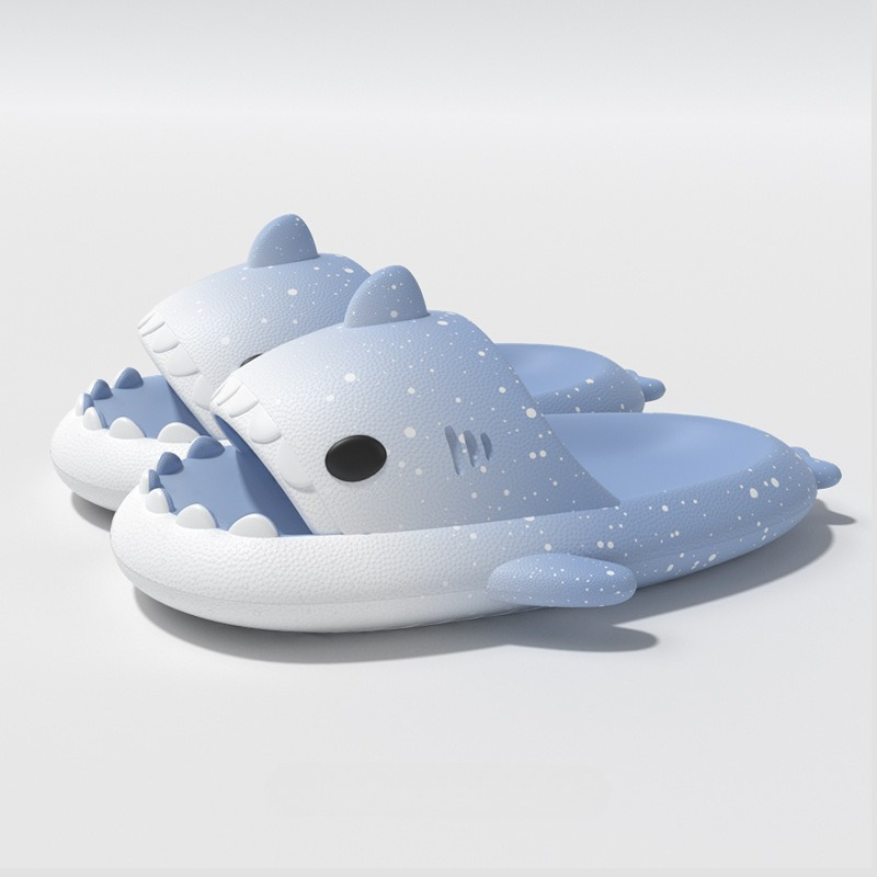 Cute Cartoon Shark Slippers Fo - Men'S Shoes To Women'S ulasan dan harga