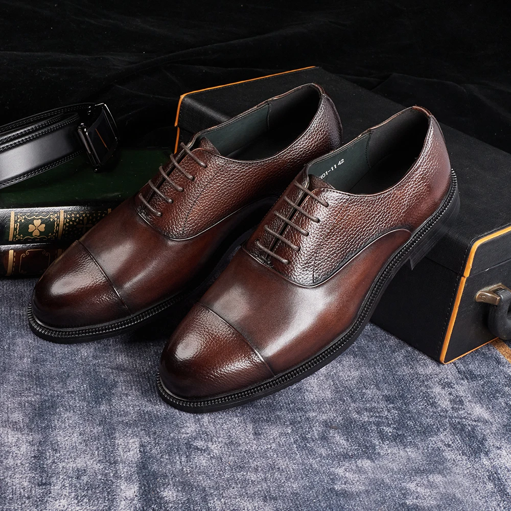 2025 Men's Italian Style Handm - Monk Strap Shoe ulasan dan harga