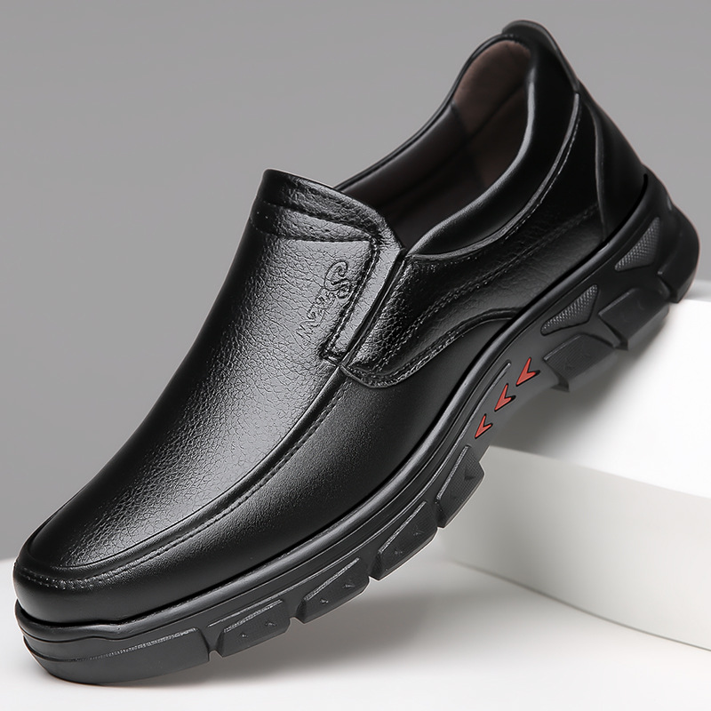 Men's Genuine Leather Loafers  - Boat Shoe Leather ulasan dan harga