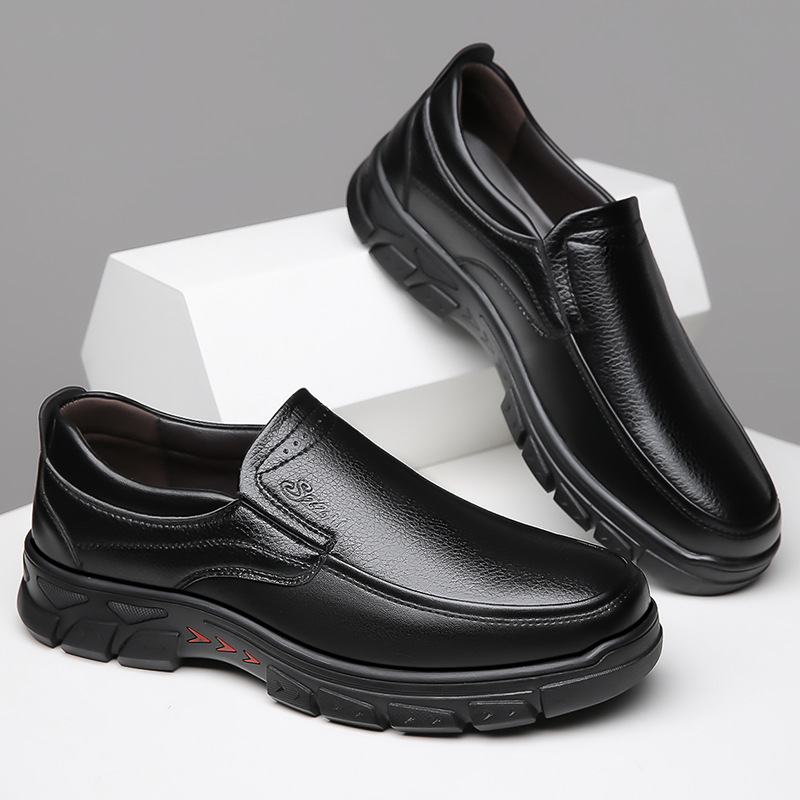 Men's Genuine Leather Loafers  - Boat Shoe Leather ulasan dan harga