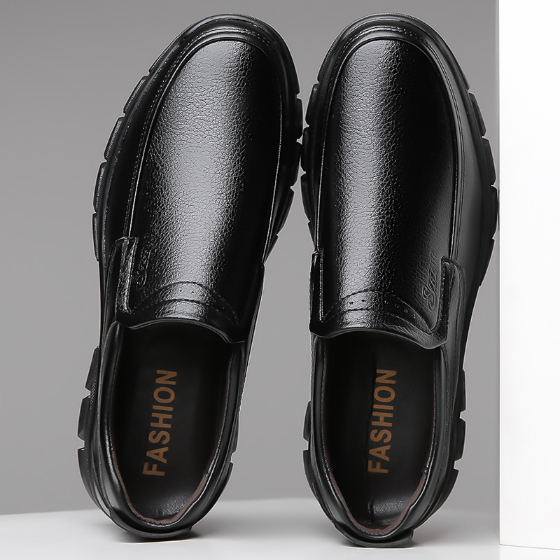 Men's Genuine Leather Loafers  - Boat Shoe Leather ulasan dan harga