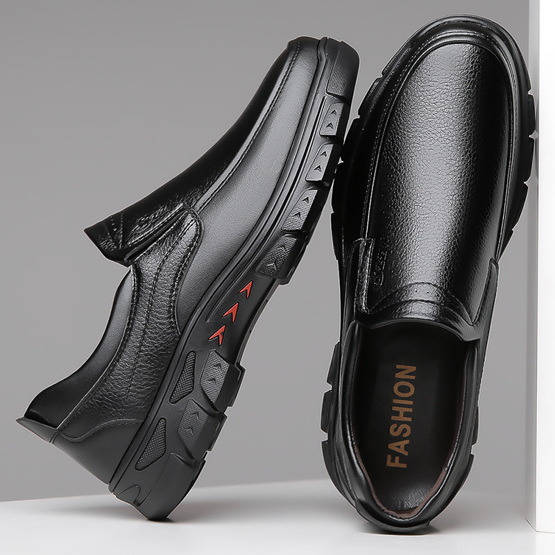 Men's Genuine Leather Loafers  - Boat Shoe Leather ulasan dan harga