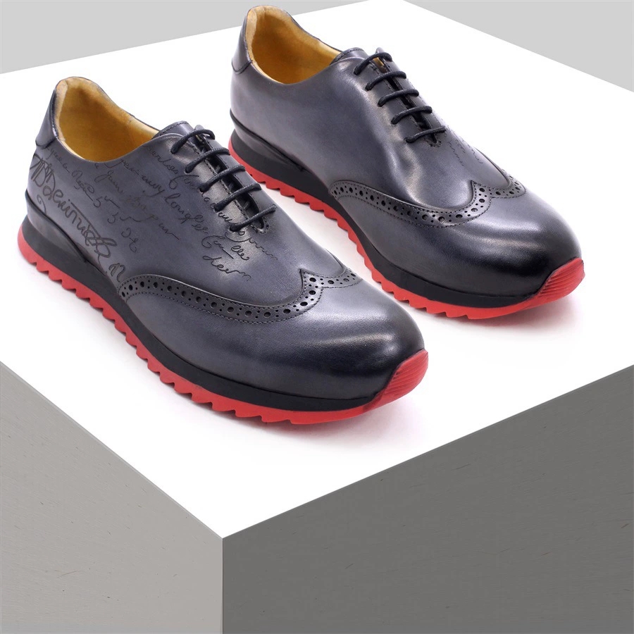 Luxury Designer Men's Oxford S - Oxford Brogue Leather ulasan dan harga