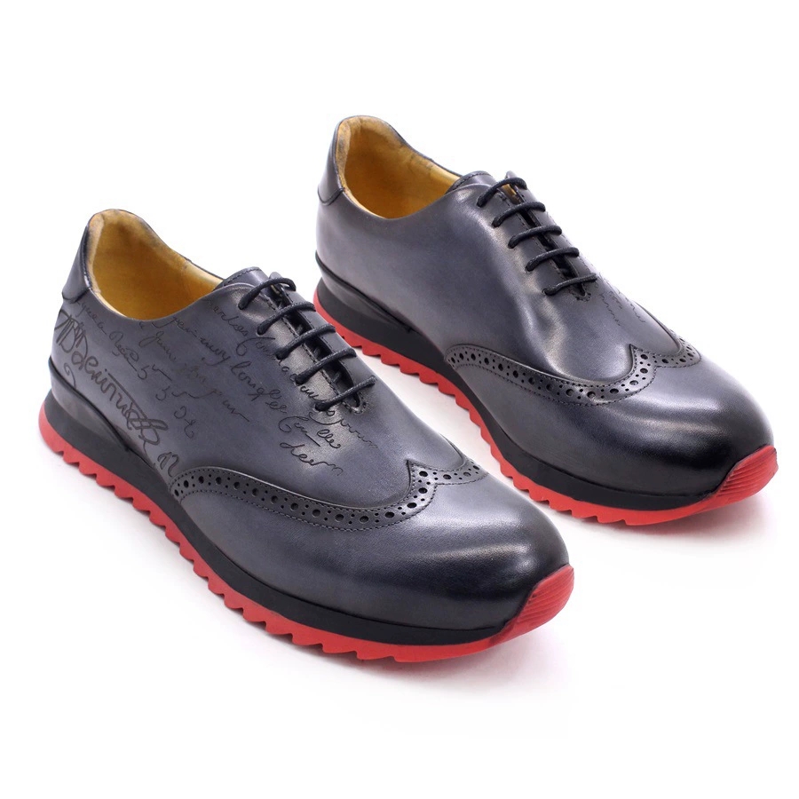 Luxury Designer Men's Oxford S - Oxford Brogue Leather ulasan dan harga
