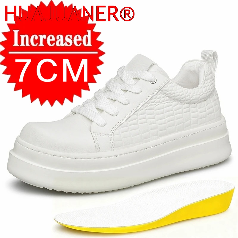 Men's Leather Elevator Shoes 7 - Men'S Shoes Increase Height ulasan dan harga