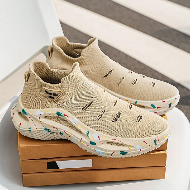 2026 New Lightweight Stretchy  - Men'S Shoes Increase Height ulasan dan harga