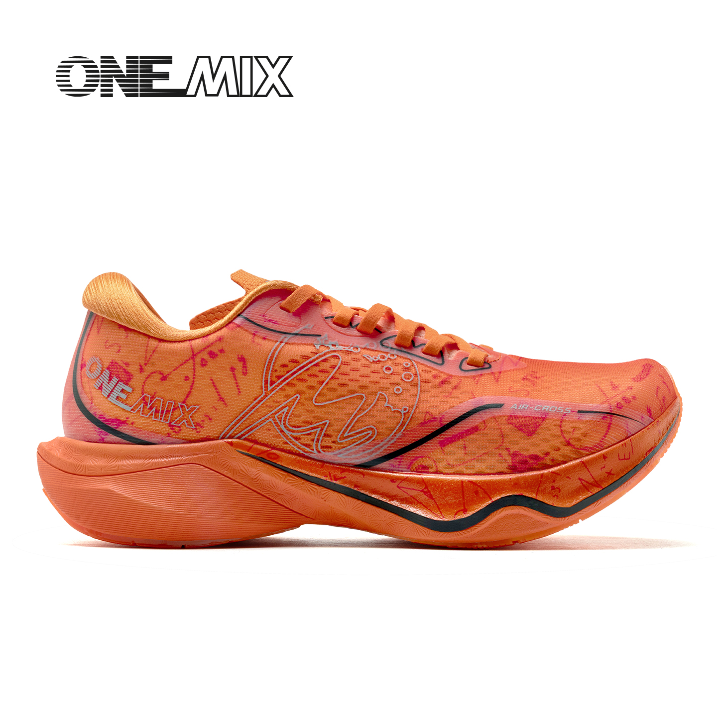 ONEMIX New Man Carbon Board Ru - Men'S Shoes Half Cut ulasan dan harga