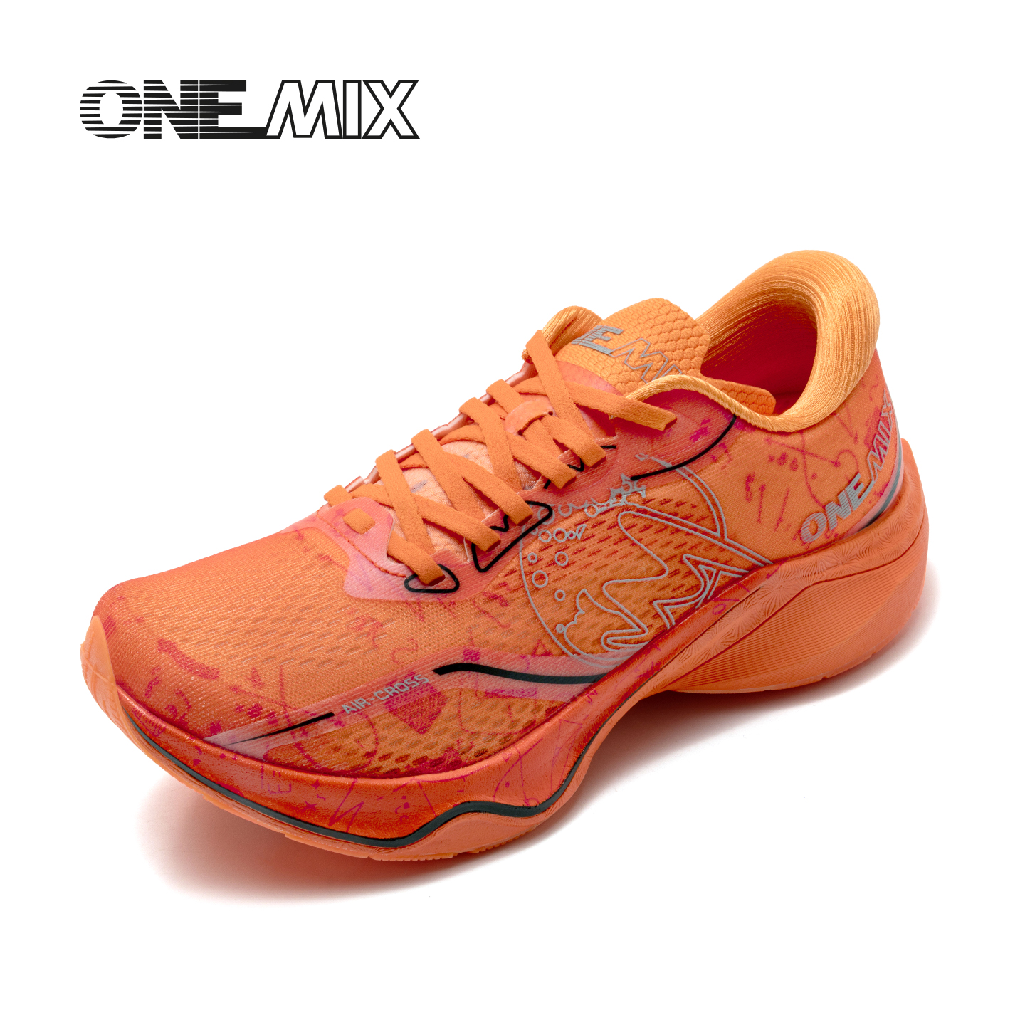 ONEMIX New Man Carbon Board Ru - Men'S Shoes Half Cut ulasan dan harga