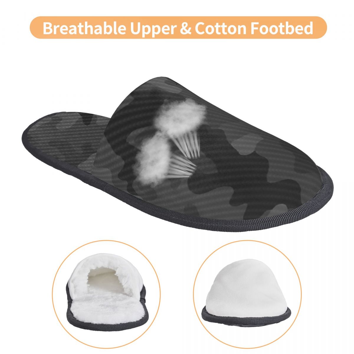 Carbon Camouflage Design Comfo - Men'S Shoes With Memory Foam ulasan dan harga