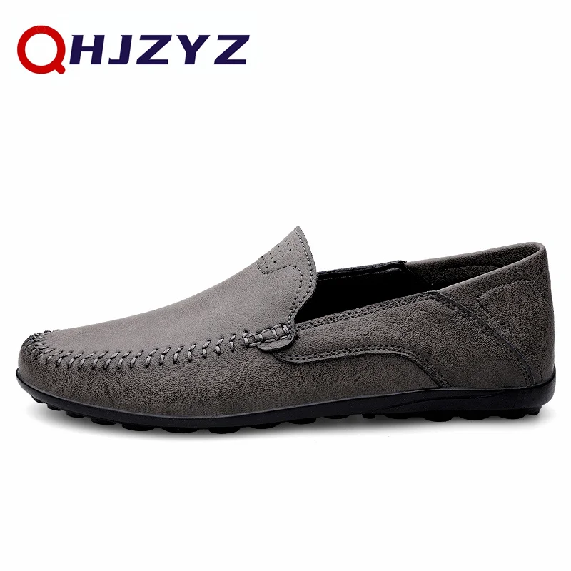 Men's Genuine Leather Loafers  - Boat Shoe Leather ulasan dan harga