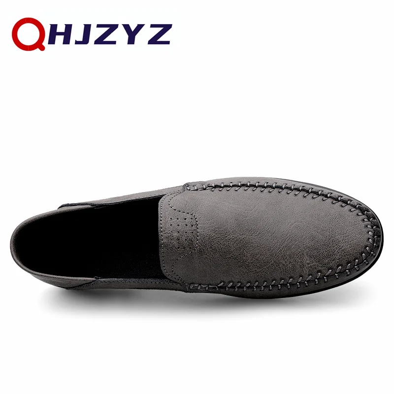 Men's Genuine Leather Loafers  - Boat Shoe Leather ulasan dan harga