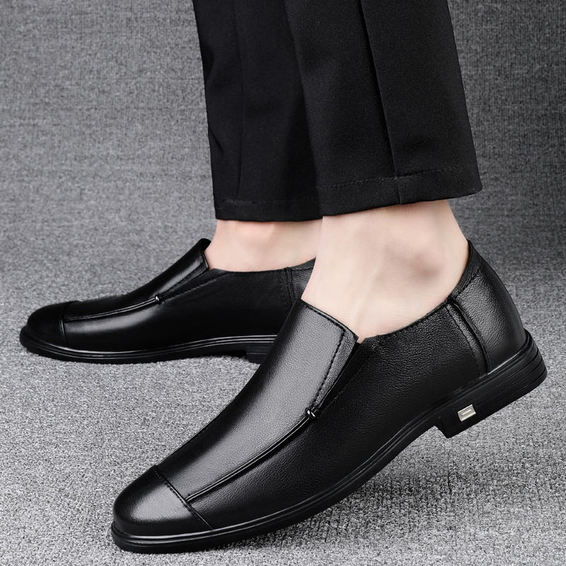 Fashion Mens Casual Leather Lo - Boat Shoe Leather ulasan dan harga