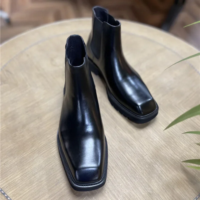 Elegant Mens Genuine Leather B - Men Shoes Elegant ulasan dan harga