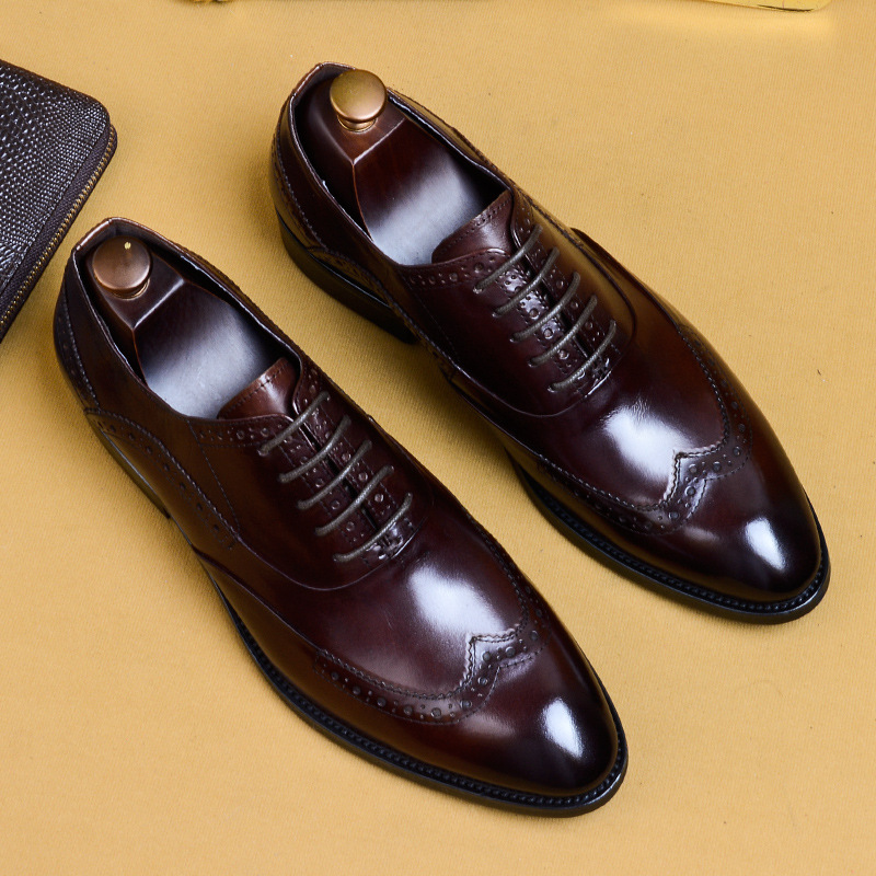 Full Grain Leather Men Retro I - Monk Strap Shoe ulasan dan harga