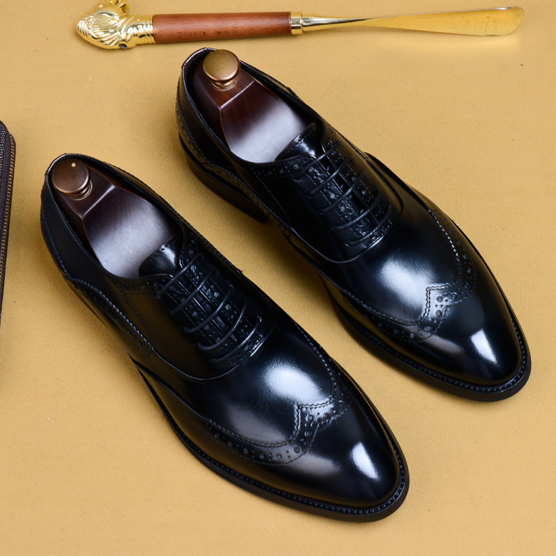 Full Grain Leather Men Retro I - Monk Strap Shoe ulasan dan harga