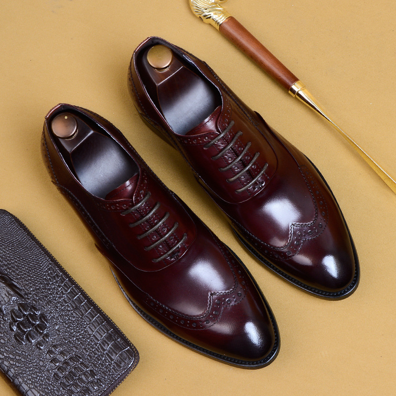 Full Grain Leather Men Retro I - Monk Strap Shoe ulasan dan harga