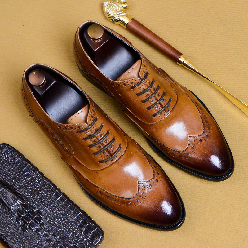 Full Grain Leather Men Retro I - Monk Strap Shoe ulasan dan harga