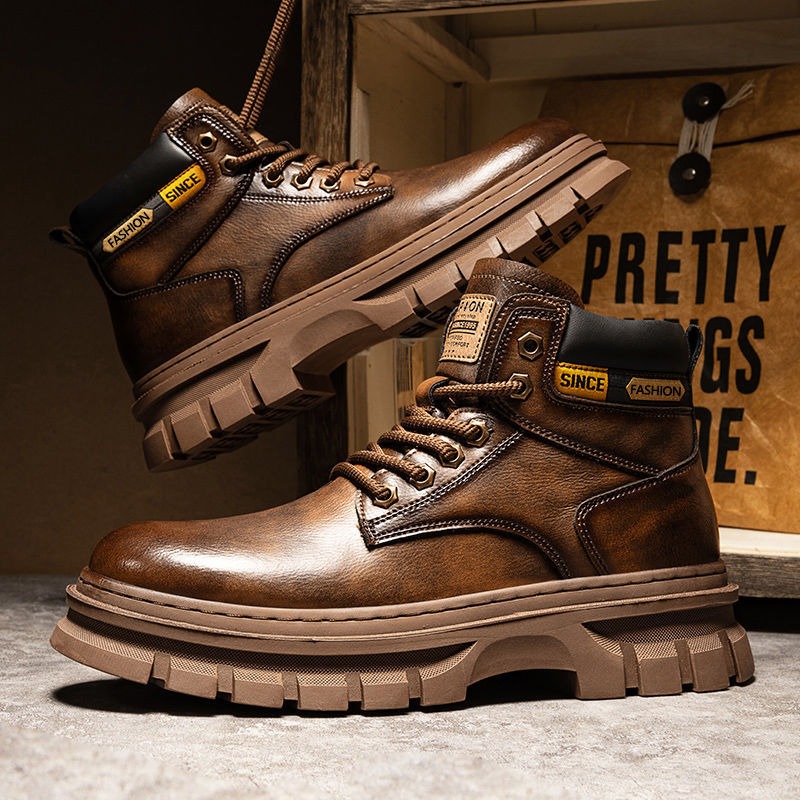 Vintage Men Platform Ankle Boo - Men'S Shoes Timberland ulasan dan harga