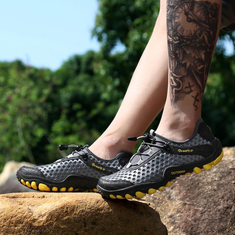 trekking mountain mens sports  - Men'S Shoes Half Cut ulasan dan harga