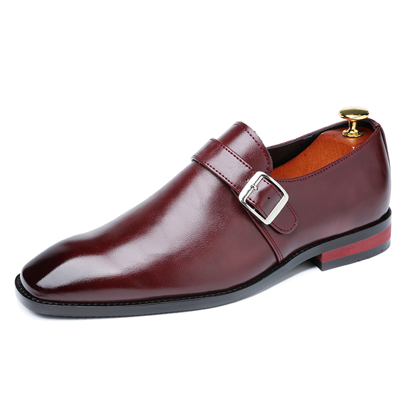 Luxury Men Shoes Patnet Leathe - Men'S Shoes Yellow And Black ulasan dan harga