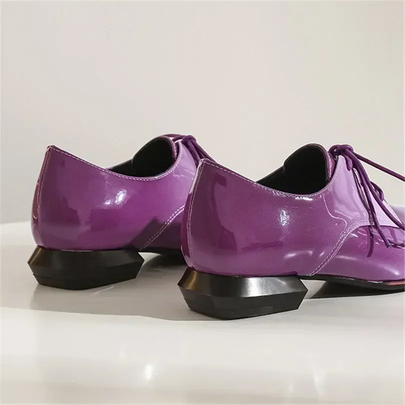 British Women Oxfords Gradient - Oxford Brogue Leather ulasan dan harga