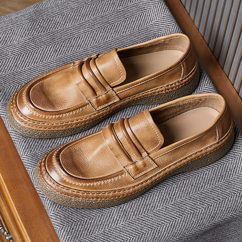 CLAIAMI Handmade Leather Men S - Men'S Shoes Drivers ulasan dan harga