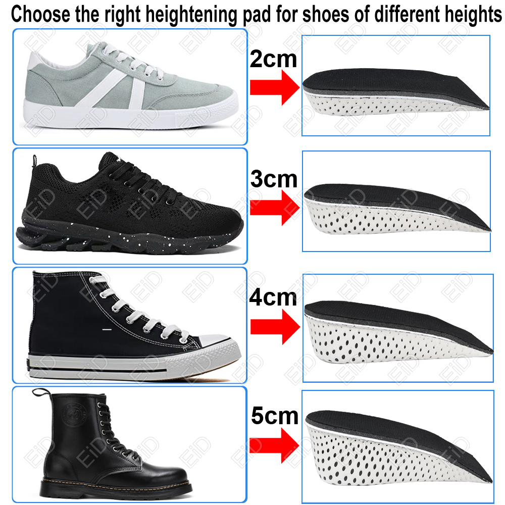 Height Increase Invisible Inso - Men'S Shoes Half Cut ulasan dan harga
