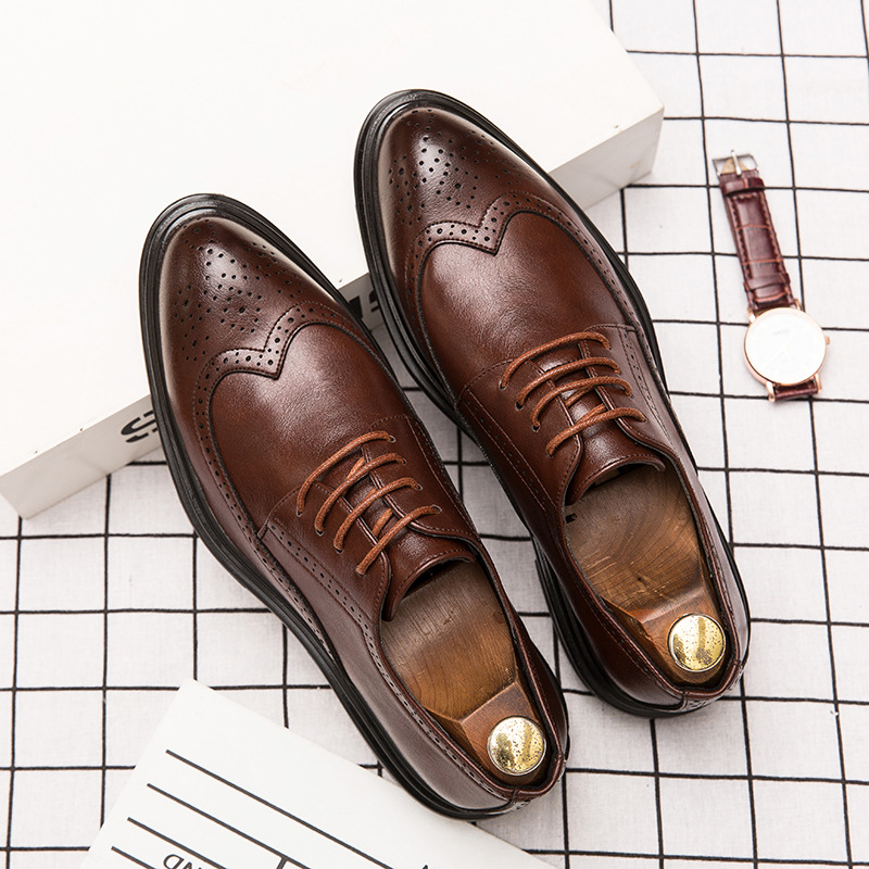 High Quality Brogues Leather S - Oxford Brogue Leather ulasan dan harga