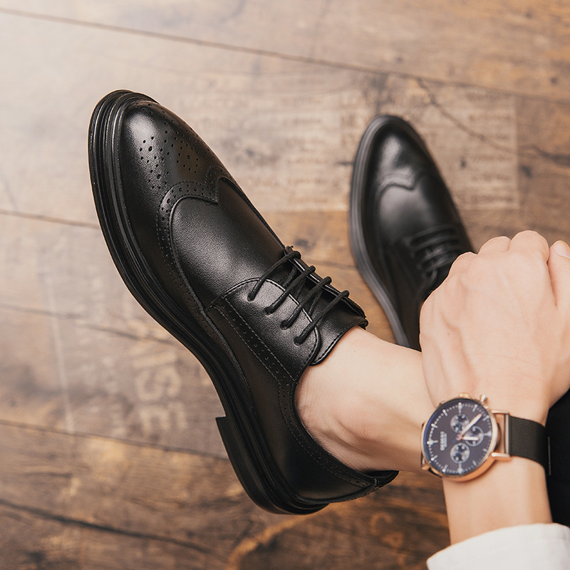 High Quality Brogues Leather S - Oxford Brogue Leather ulasan dan harga