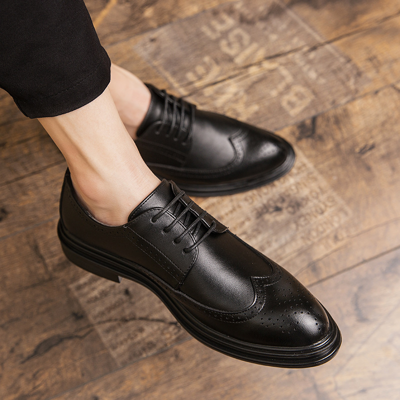 High Quality Brogues Leather S - Oxford Brogue Leather ulasan dan harga