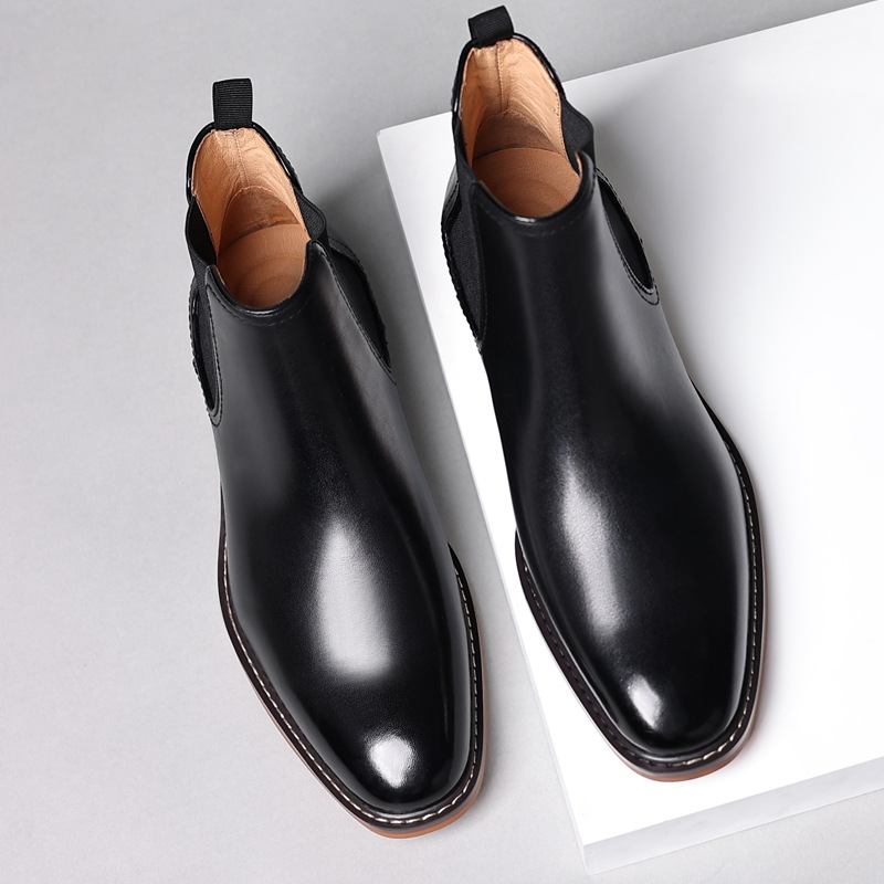 Fashion Mens Short Chelsea Boo - Men Shoes Elegant ulasan dan harga