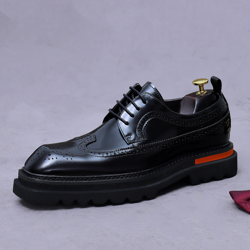 Men's Brogue Platform Oxford S - Oxford Brogue Leather ulasan dan harga